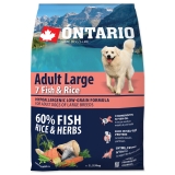 Ontario Dog Adult Large Fish & Rice - 2,25